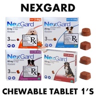Pet Kingdom 1 TABLET NexGard Spectra Chewable Tablet Dog Ectoparasiticide SOLD PER TABLET