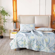 Three-Piece Packaging Bio-Based Free Anti-Mite Latex Cooling Mattress Antibacterial Cool Mat Washabl