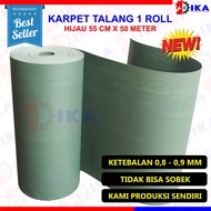 Karpet Talang Air 1 Roll 55 (Bersih 51cm) Hijau Pabrikan READY 1 Roll = 50meter !! PENGIRIMAN CARGO