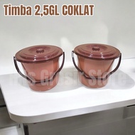 2.5 gl cappuccino lid bucket + plastic handle wholesale