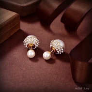 Golden Letter Earrings Earrings Quality Flavonoids Material Pearl G2J2