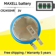 Maxell CR2450HR battery car built-in tire pressure monitor battery 3v high temperature resistant ins