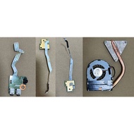 Dell Inspiron N4050 Heatsink with Fan CN-0KHVXD/Power Button 50.4iu03.011/AUDIO BOARD WITH MIC BUILT