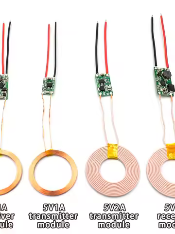 5V 1A/2A Wireless Power Supply Module Wireless Charger Module Transmitter Receiver Terminal Circuit 