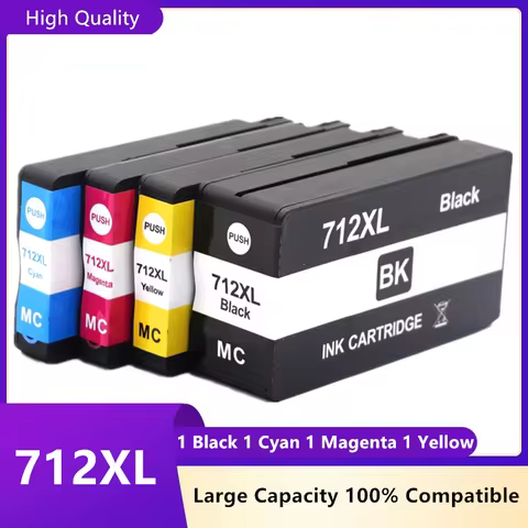712 XL 712XL 3ED71A 3ED67A Remanufactured Inkjet Ink Cartridge for HP712 for HP DesignJet T210 T230 