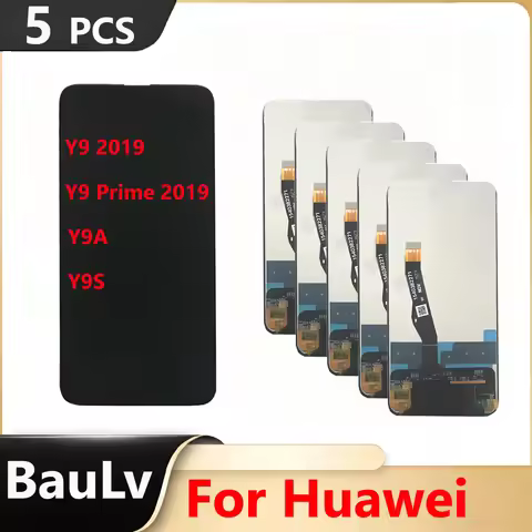 Wholesale 5 Pieces/Lot For Huawei Y9 2019 LCD Display Y9 Prime 2019 Touch Screen Y9A Digitizer Assem