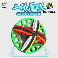 Cube Puzzle Yuxin Magic Eye Cube 2x2 Stickerless 2x2x2 Original