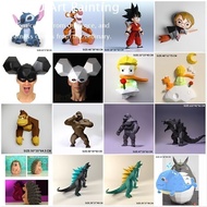 MOMO papercraft Movie Animation Anime Character Model Wall Hanging Wall Decoration Handmade Origami 