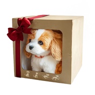 Realistic Robot Puppy Adorable Robot Puppy Plush Toy Perfect Kids Companion Gift Soft Stuffed Animal