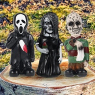 Horror Movie Garden Gnomes Zombie Gnomes Statue Decor Patio Yard Lawn Ornaments SHOPSKC4148