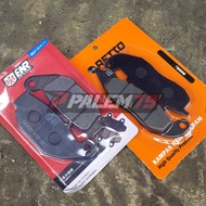 Front and Rear Brake Pads CRF 150 L Disc Pad CRF150 Canvas Kanpas