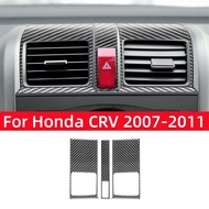 :{-- “สำหรับฮอนด้า CRV 2007 2008 2009 2010 2011อุปกรณ์เสริมรถคาร์บอนไฟเบอร์แผงควบคุมกลางท่อเครื่องปรับอากาศช่องระบายปลอกคอกันสุนัขเลีย