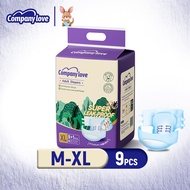[Free 1 Pcs] Company Love Ultra-high Quality Adult Tape Diapers M /L /XL ( 9Pcs )  Adult Tape Diaper