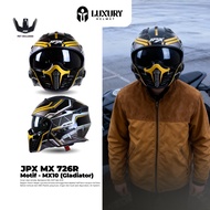 JPX MX 726R MX10 Gladiator Modular Helmet