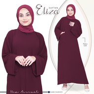 Kaftan Dress Moden Lengan Panjang Plain | Kaftan Viral CEY ❀ Jubah Kaftan Arrival ❀ by Bee Stylish