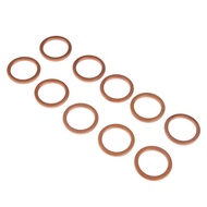 High Temp Exhaust Pipe Connector Gasket Kit Iron Material Multiple Sizes for Honda CG125 GY6 125 Mot