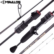 Mavllos DELICACY L.W 0.6-8g UL Fishing Rod Casting Spinning Rod Ultralight Carbon Fiber Hollow + Sol