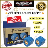 TOBAKI Super CVT Roller XMAX FORZA ELEGAN250 RT3 13G 14G 15G 16G 17G 18G 19G 20G 21G 22G 23G 23x18 U
