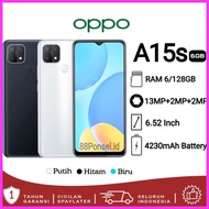 【COD】Oppo A15s Ram 6/128GB Smartphone Android Garansi 1 Year