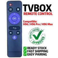 [EHOME MY] H96 TV Box Remote Control | Compatible H96 Pro H96 Max H96 Mini | Ready Stock MY