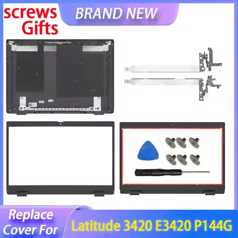 Repalce Cover For Latitude 3420 E3420 P144G Notebook LCD Back Top Cover Front Bezel Palmrest Upper L