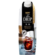 ［In stock］ UCC , THE DRIP , Deep Roasted Iced Coffee , no sugar , 1000ml