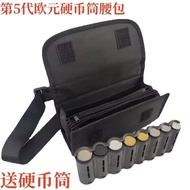 [Hokkaido] Coin Storage 5th Generation Euro Coin Tube Waist Bag Euro Coin Tube Coin Tube Coin Tube C