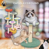 Cadoopet Cat Tree Pokok Kucing Mainan Pet Toy For Rumah Kucing Kotak Playground Scratcher Board Cat House Post Stand