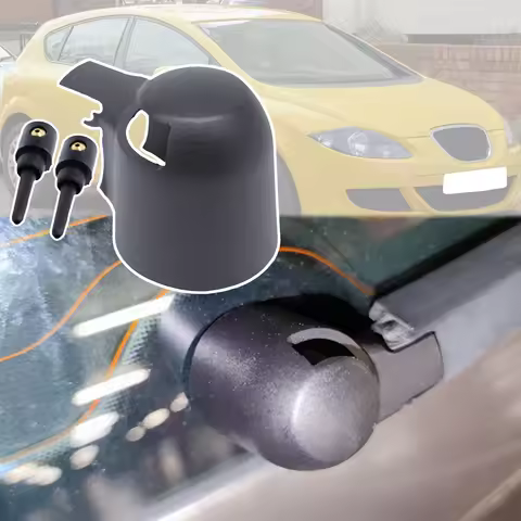 For Seat Leon MK2 1P1 5F 2005 - 2012 Rear Windshield Wiper Blade Arm Rocker Bolt Cover Cap Washer Je