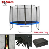 [Fenteer] Durable PE Trampoline Replacement Net Outdoor Safety Enclosure Mesh for 12ft 1