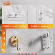 FKILLAONE Double Hole Screw Sticker, Wall Hanger Variable Distance Traceless Nail, Wall Screw Sticke