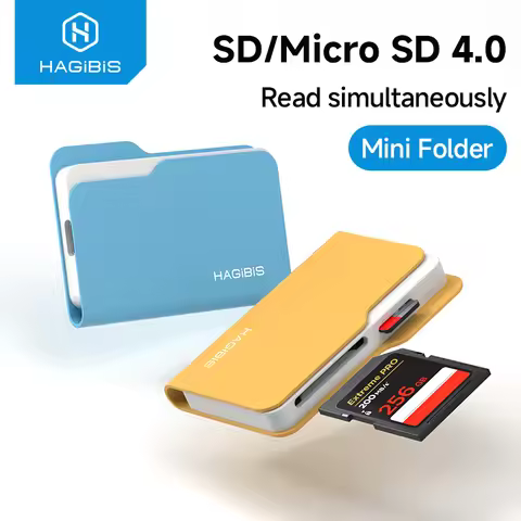 Hagibis 4.0 SD Card Reader High-Speed USB C to Memory Card Reader Adapter Micro SD SDXC SDHC UHS-II 