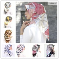 【Ready Stock】♕ D28 Fashion Satin Hijab Tudung Bawal Bidang43 Collection4