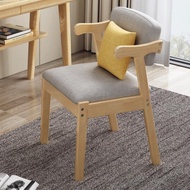 實木椅子北歐家用餐椅現代簡約書桌椅Z字椅成人休閑椅簡易靠背椅