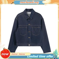 Afterall Work Jacket Denim FETUS Boxy Fit Oversize Dark Blue Denim 12oz Boxy Oversize Dark Blue Deni