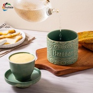 [chulisia] Ceramic Butter Crock French Style Butter Keeper Cheese Case Container Vintage