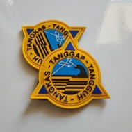 patch rubber TANGKAS TANGGAP TANGGUH/BPBD/BNPB/TIMSAR/BASARNAS/tempelan karet emblem velcro