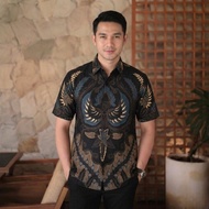 Premium Batik Shirt Mall quality ML XL XXL XXXL Allibas collection code Lbs41