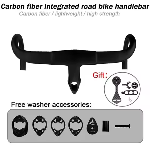 Pinarello-Specific Carbon Fiber One-Piece Road Bike Handlebar F12 Design for Enhanced Control And Pe