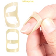 fol 5 Pcs Plastic Finger Splints Brace Finger Splints Finger Straightener Brace