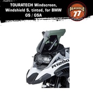 TOURATECH Windscreen, Windshield S, tinted, for BMW R1250GS/ R1250GSA/ R1200GS/R1200GSA