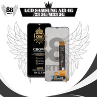 LCD SAMSUNG A13 4G / A135F /M23 5G M33 5G LCD TS TOUCHSCREEN FULL SET / LCD COMPLETE ORIGINAL LCD