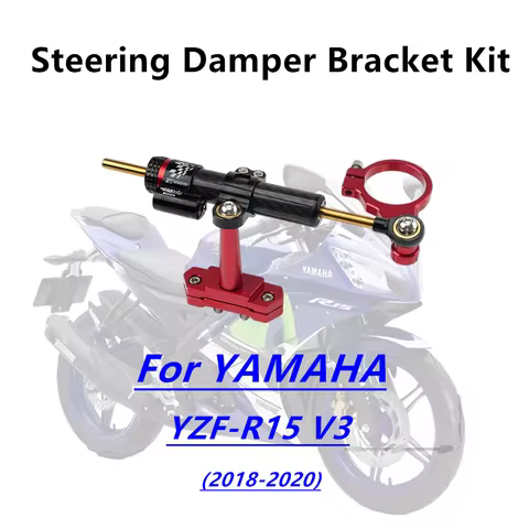 For YAMAHA R15 R 15 V3 Steering Stabilize Damper Motorcycle Steering Stabilize Damper Bracket Modifi