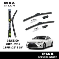 PIAA Si-Tech Silicone Wiper For GS/ES300 2012 ~ 2019 (26" & 18")