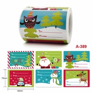 Christmas Stickers 250 Christmas Gift Stickers Christmas Sticker Quality Jars