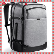 Inateck Expandable Travel Backpack 38.5-46.2L - Cabin Sized Carry-On, with Trolley Strap, Fits Up to