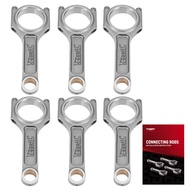 Stabber Forged 4340 I-Beam Connecting Rods Conrods for BMW N54B30 3.0 TURBO 5.709" fit E82 E88 E90 E