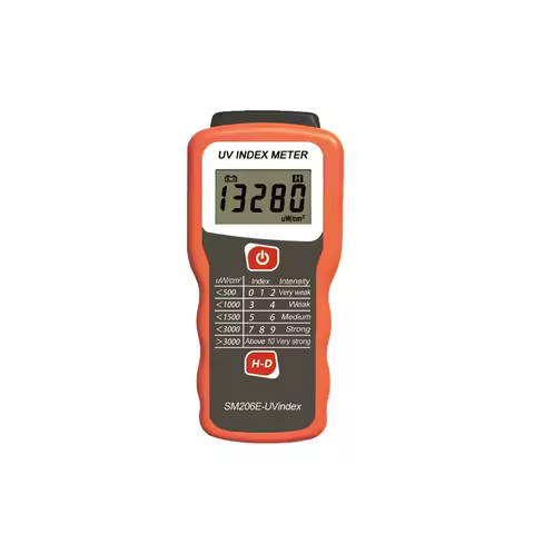 SM206E UV Index Meter Digtial Ultraviolet Radiation Intensity Tester UVA UVB In Sunlight Sunscreen S