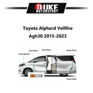 Toyota Alphard Vellfire AGH30 Noise Reduction Sound Strip Door Seal rubber 2015-2023