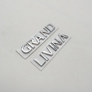 Tạo kiểu cho xe cốp sau cổng sau Logo tấm dán logo cho Nissan Grand Livina